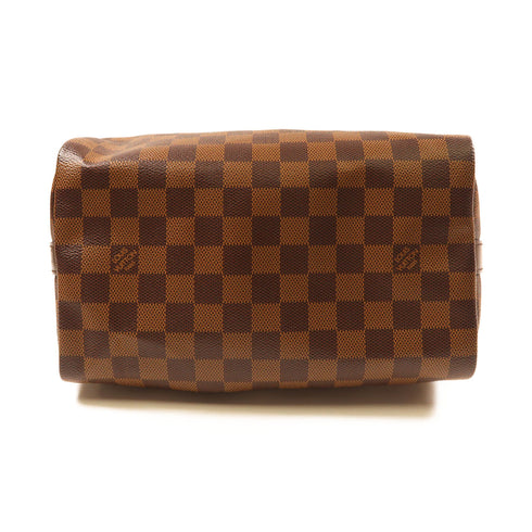 LOUIS VUITTON LV GHW Speedy 25 2Way Shoulder Bag Damier N40575 Brown