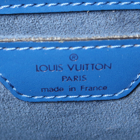 LOUIS VUITTON LV Soufflot Handbag M52225 Epi Blue v2