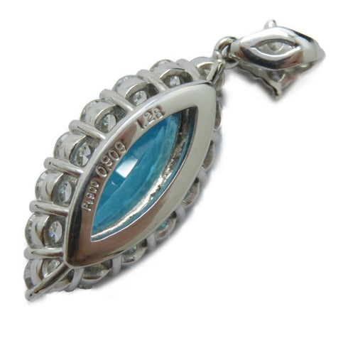 FINE JEWELRY 0.90ct Tourmaline Top PT900/PT850 Platinum