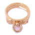 HERMES CDC Ring Collier De Chien 18K Pink Gold Hermes#50 US#5.25