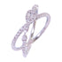 Jewelry 0.07ct/0.35ct Diamond Ring US#5.75 18K Rose Gold