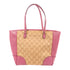 GUCCI GG GHW Original GG Tote Bag 353119 KH1BG Canvas/Leather Brown/Purple