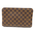 LOUIS VUITTON LV GHW Saint Louis Clutch Bag N51993 Damier Brown