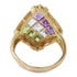 Fine Jewelry Multi Stone Ring US#7.75 18K Yellow Gold