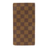 LOUIS VUITTON LV Porte Valenrs Wallet Long Wallet N61823 Damier Ebene Brown
