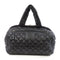 CHANEL CC SHW Coco Cocoon Handbag Nylon Black