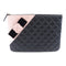 CHANEL Quilted CC GHW Clutch Bag Lambskin Leather Pink/Black