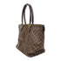 LOUIS VUITTON LV GHW Saleya MM Shoulder Bag N51188 Damier Brown