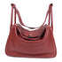HERMES PHW Lindy 34 2 Way Shoulder Bag Swift Leather 25 Rouge H Red