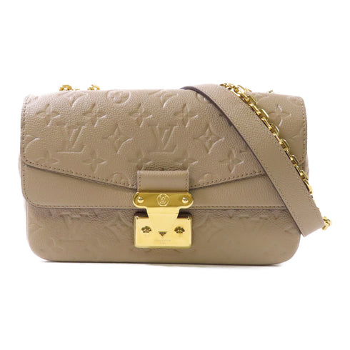 LOUIS VUITTON LV GHW Marceau Shoulder Bag M46199 Momogram Empreinte Gray Grey