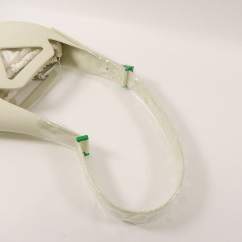 BOTTEGA VENETA BV Rubber Punch Shoulder Bag Rubber Light Green