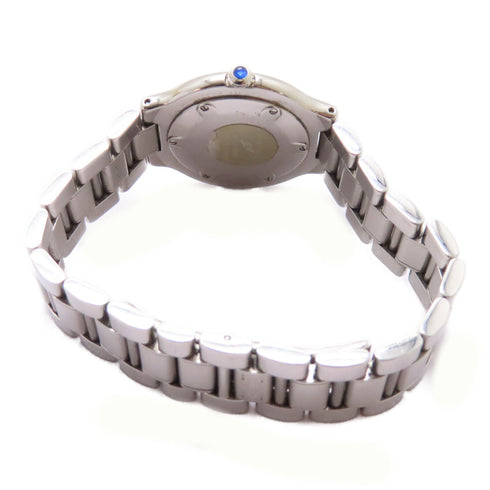 CARTIER Must 21 Quartz Watch W10110T2 Stainless Steel Silver