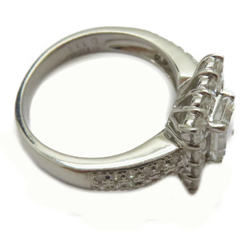 FINE JEWELRY 1.045ct Diamond 1.11ct Diamond Ring PT900 Platinum US#6