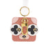 LOUIS VUITTON LV GHW Key Ring M68217 Metal/Leather Brown/Pink/White/Black