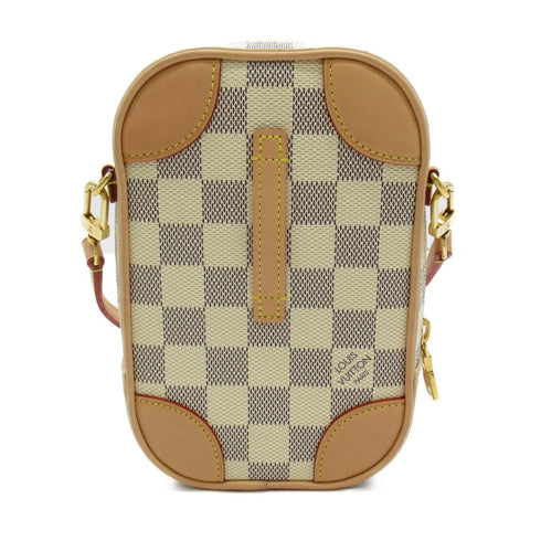 LOUIS VUITTON LV GHW Neokapi Shoulder Bag N60360 Damier Azur White