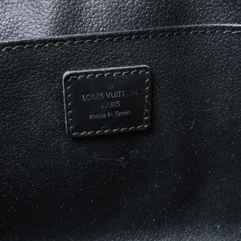 LOUIS VUITTON LV SHW Trousse Toilette GM Clutch Bag Pouch Taiga Black