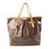 LOUIS VUITTON LV GHW Palermo GM 2 Way Shoulder Handbag M40146 Monogram Brown