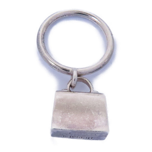 HERMES Amulettes Birkin Ring 925 Sterling Silver US#6