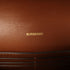 BURBERRY GHW Shoulder Bag Calfskin Leather Brown/Black