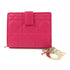 Christian Dior CD GHW Lady Wallet Leather Pink
