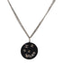 CHANEL CC Necklace 12/A PVC Black