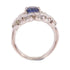 FINE JEWELRY 1.79ct Sapphire 2.50ct Diamond Ring PT900 Platinum US#7.5
