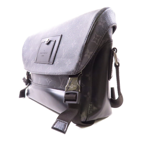 LOUIS VUITTON LV Messenger PM Voyager Shoulder Bag M40511 Monogram Eclipse Black