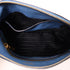 PRADA GHW Shoulder Bag Calfskin Leather Blue