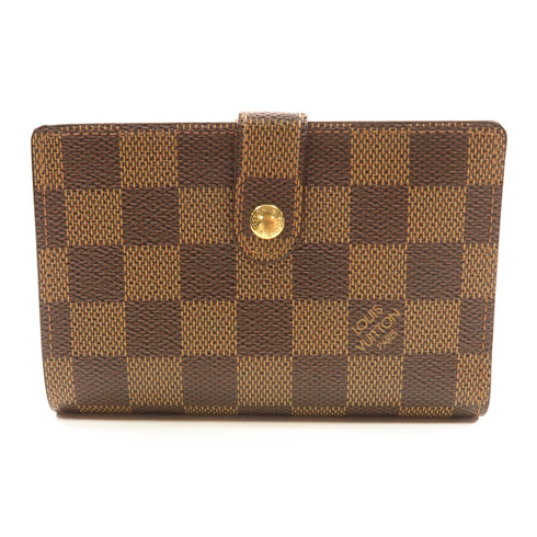 LOUIS VUITTON LV GHW Portefeuille Viennois Wallet N61674 Damier Brown