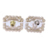 CHANEL CC Earrings Accessories ABB852 Metal PVC Gold Transparent