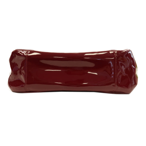 COACH SHW Tote Bag Handbag F17728 Patent Leather Red