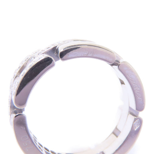 CARTIER Diamond Ring 18K White Gold US#6.5