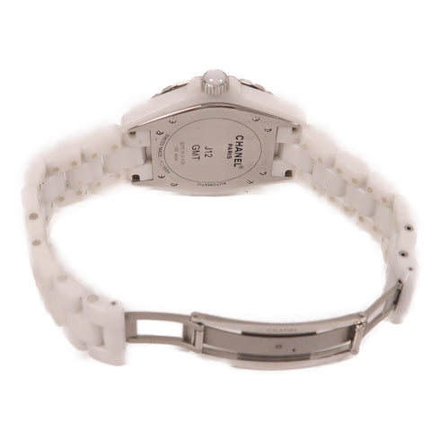 CHANEL CC J12 GMT Automatic Watch H2126 Ceramic White