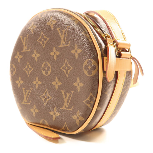 LOUIS VUITTON LV GHW Boite Chapeau Souple PM Shoulder Bag M45578 Monogram Brown