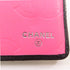 CHANEL Quilted CC SHW Cambon Long Wallet Calfskin Leather Black