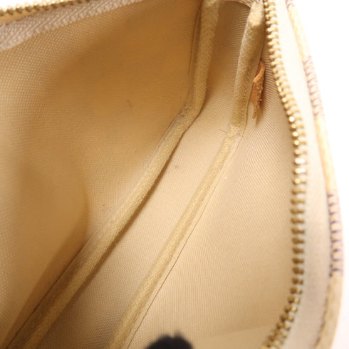 LOUIS VUITTON LV GHW Mini Pochette Accessoires Handbag N58010 Damier Azur White