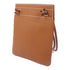 HERMES PHW Aline Shoulder Bag Barenia Leather Brown