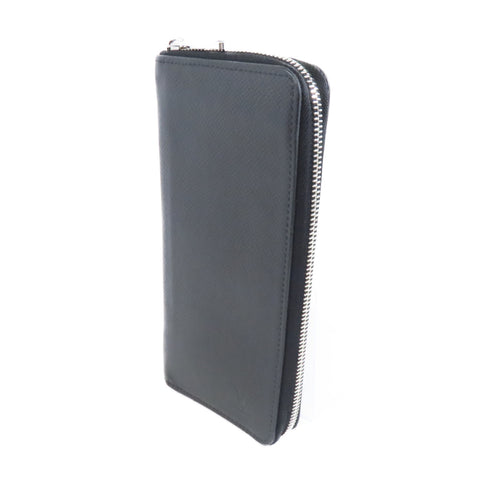 LOUIS VUITTON LV SHW Zipper Wallet Vertical Long Wallet M30503 Taiga Black