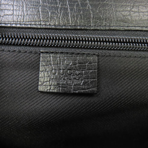 GUCCI GG SHW Brief case Handbag 34045 Leather Black