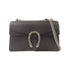 GUCCI GG SHW Dionysus Chain Shoulder Handbag 400249 Calfskin Leather Black