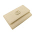 GUCCI GG Marmont Key Holder Case 456118 Calfskin Leather White