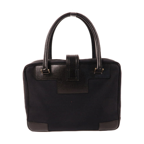 GUCCI GG GHW Handbag Tote Bag 001.5155 Canvas Black