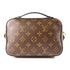 LOUIS VUITTON LV GHW Saintonge Shoulder Bag M43555 Monogram Brown/Black