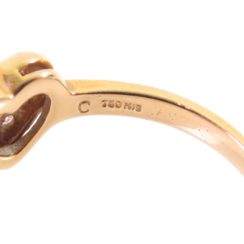 Fine JEWELRY 0.07ct Diamond Ring US#5.25 18K Yellow Gold