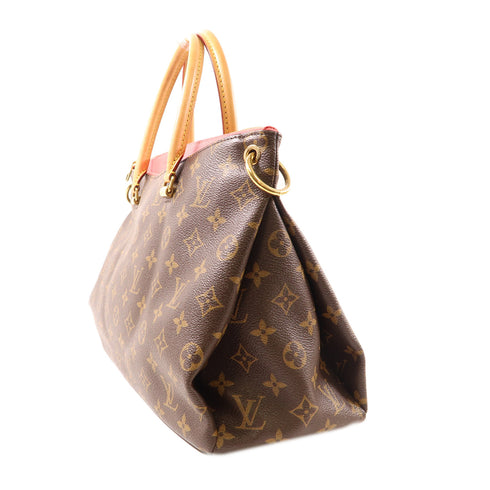 LOUIS VUITTON LV GHW Pallas 2 Way Shoulder Bag Handbag M50067 Monogram Brown