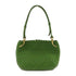 BOTTEGA VENETA BV GHW Clicker Shoulder Bag Intrecciato Leather Green