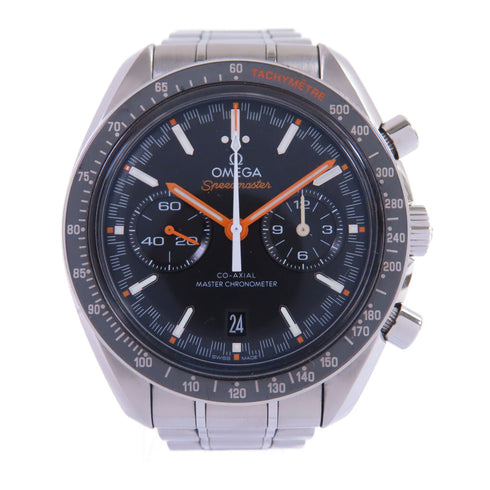 OMEGA Speedmaster Racing 44mm Automatic Watch 32930445101002/2018 SS Black