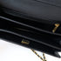 CHANEL Quilted CC GHW Top Handle Flap AS4184 2Way Chain Bag Patent Leather Black