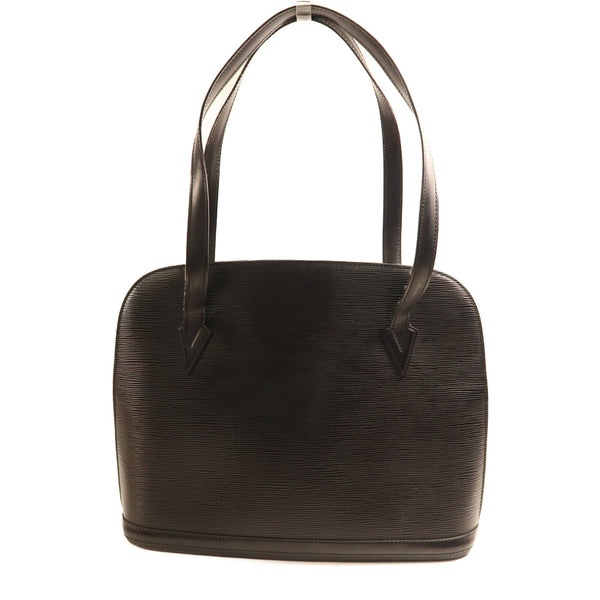 LOUIS VUITTON LV GHW Lussac Shoulder Tote Bag M52282 Epi Black