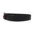GUCCI GG GHW Marmont Pearl Belt 453260 Calfskin Leather Black